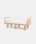 Charmella Rattan Polished Daybed