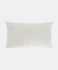 Home and Styling Ribbed Knitted Cushion, Off-white, Packshot View