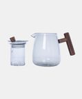 Wooden Handle Tea Pot - 17x11x13.5 Cm