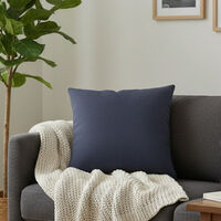 Linder Square-shaped Plain Throw Cushion Case, Packshot View