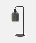 Light and Living Lekar Iron Glass Table Lamp, Packshot View