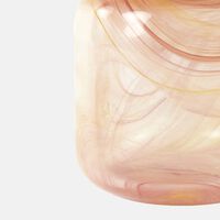 Selene Glass Marbled Vase