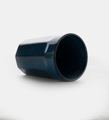 Home Deco and More Earthy-toned Long Mug, Cyan, Packshot View