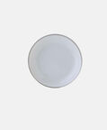 Absolu Maison Porcelain Silver-lining Soup Plate, Packshot View
