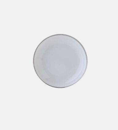 Absolu Maison Porcelain Silver-lining Soup Plate, Packshot View
