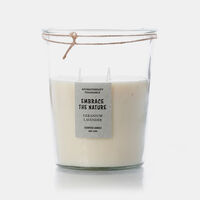 Geranium Lavender Scented Candle