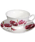 Flowerfield Porcelain Tea Cup Set