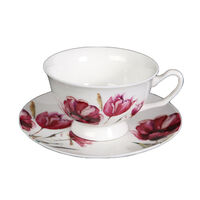 Flowerfield Porcelain Tea Cup Set
