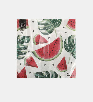 Floral Theme Napkins 20 Pieces