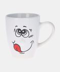 Home Deco and More Stoneware Wink Smiling Face Mug, Packshot View