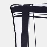 Baci Milano Optical Print Velvet Throw Pillow, Packshot View