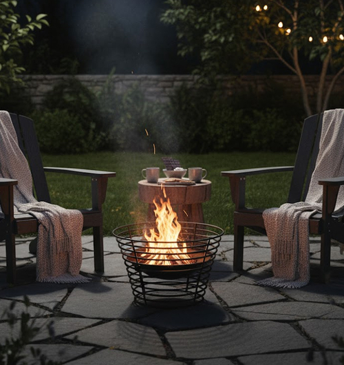Tube Frame Knock-down Fire Pit