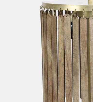 Light and Living Gularo Mango Wood Table Lamp, Packshot View