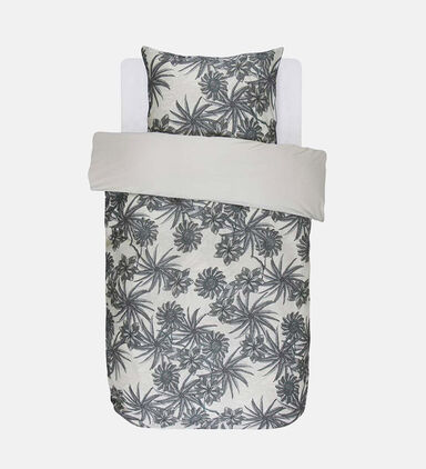 Essenza Nya Cotton Satin Bed Set, Taupe, 140x220-cm, Packshot View