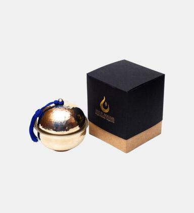 Nour Bougie Tennissa Luna Nickel Candle, Gold, 8-cm, Packshot View
