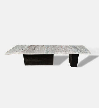 Home Deco and More Fantasy Marble Top Coffee Table, Packshot View