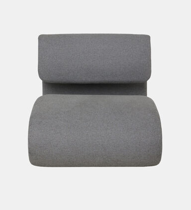 Dan Form Dubna Boucle Fabric Lounge Chair, Taupe, Packshot View