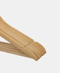Home Deco and More Classic Wooden Clothes Hanger, Packshot View