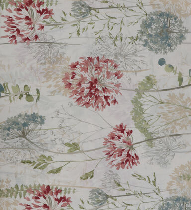 Home Deco and More King Polycotton Country Meadow Front Duvet Cover 4-piece Set, Multicolor, 220x240-cm, Packshot View