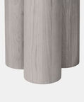 Home Deco and More Acacia Wood Spherical Legs Console, Packshot View