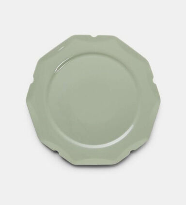 Essenza Flower Porcelain Serving Plate, Green, 34-cm, Packshot View