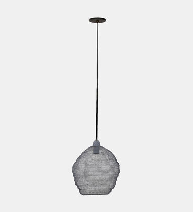 Light and Living Nina Wire Hanging Lamp, Grey, 38-cm, Packshot View