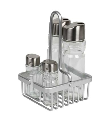 Oil Vinegar Salt Pepper Holder