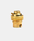 Girard Sudron B22 Brass Lamp Socket, Packshot View