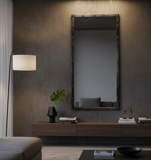 Jason Iron Frame Rectangular Mirror