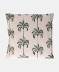 H and S Collection Palm Tree-inspired Print Cushion, Packshot View