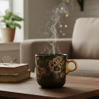 Essenza Masterpiece Large Mug, Dark-green, 330-ml, Packshot View