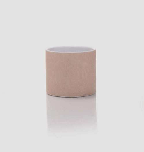 Terracotta Cylindrical Flower Pot