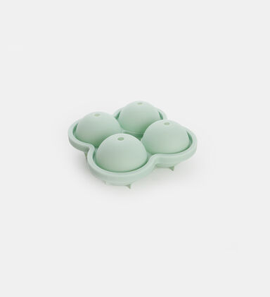 Home Deco and More Tpe 4-balls Ice Tray, Green, Packshot View