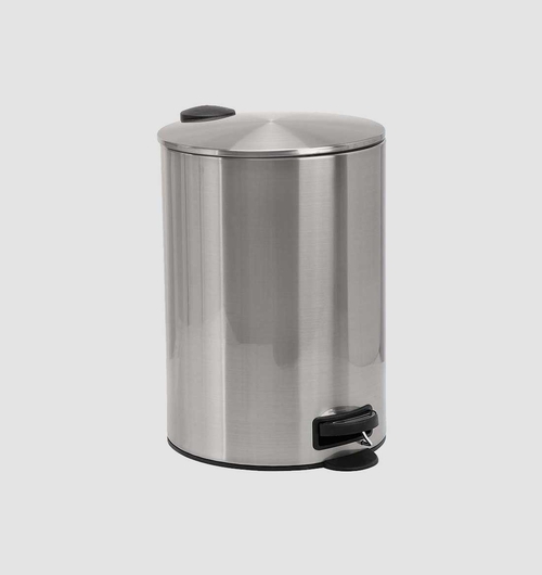 Stainless Steel Matte Pedal Bin