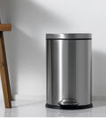Luna Stainless Steel Pedal Bin 12 Litres