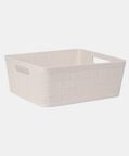 Home Deco and More Woven Rectangular-shaped 2-piece Basket Set, Packshot View