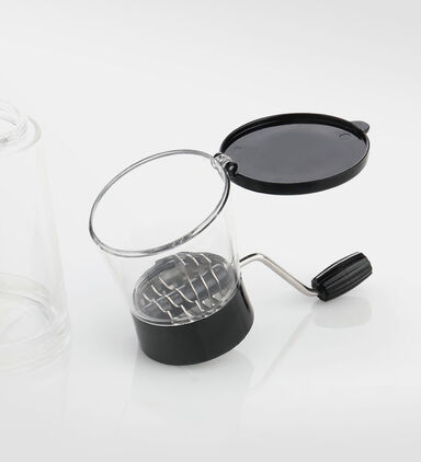 Acacia Wood Storage Jar