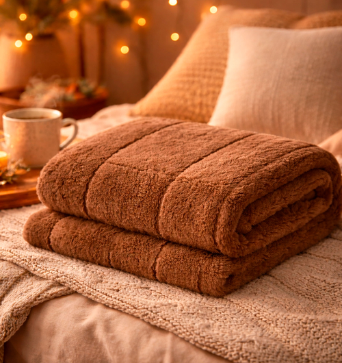 Plaid Layered Blanket