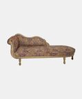 Home Deco and More Antoinette Chenille Digital Printed Chaise, Packshot View