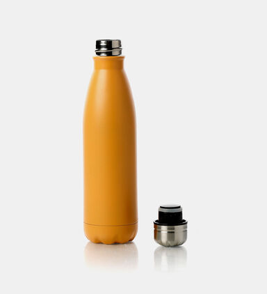 Excellent Houseware Stainless Steel Vacuum Flask Bottle, Yellow, Packshot View