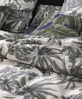Essenza Nya Cotton Satin Bed Set, Taupe, 140x220-cm, Packshot View