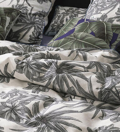 Essenza Nya Cotton Satin Bed Set, Taupe, 140x220-cm, Packshot View