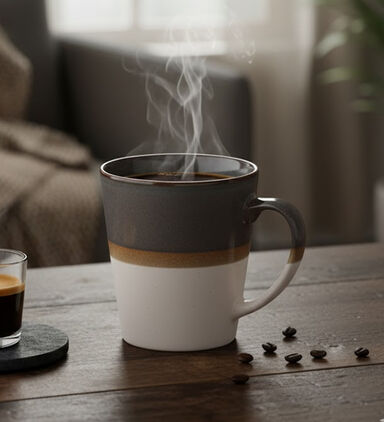 Siaki Stoneware Two-tones Mug, Packshot View