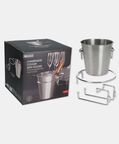 Home Deco and More Stainless Steel Champagne Holder, Packshot View