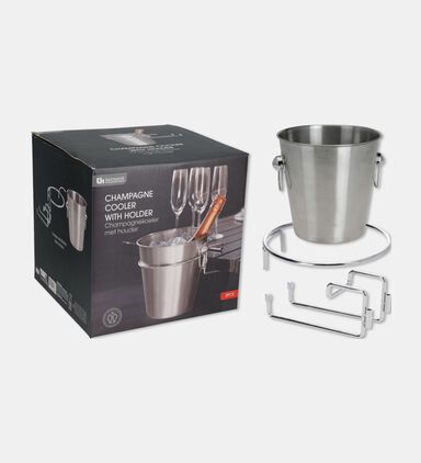 Home Deco and More Stainless Steel Champagne Holder, Packshot View