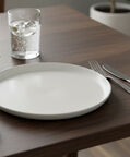 Home Deco and More Ceramic Ribbed Round Plate, Packshot View