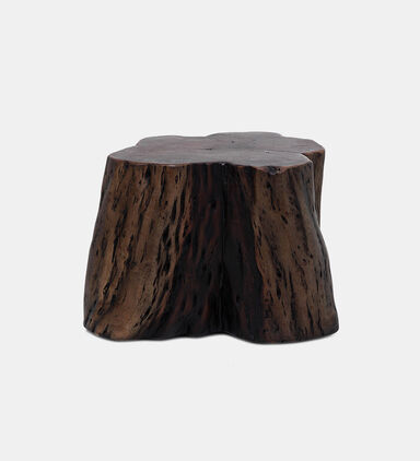 Home Deco and More Tefon Acacia Wood Trunk Side Table, Packshot View