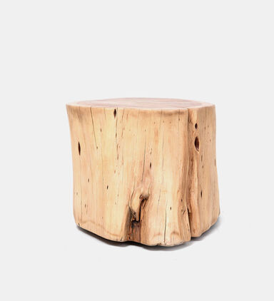 Home Deco and More Tefon Acacia Wood Side Table, Packshot View