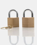 Brass Two-piece Locks Keys Set