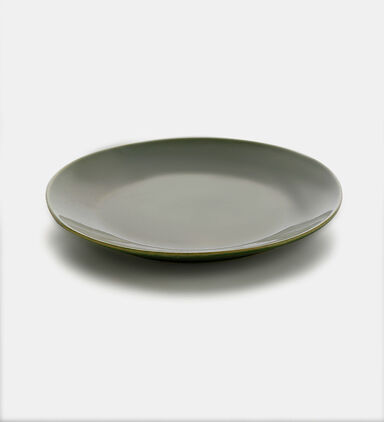 Home Deco and More Ceramic Glossy Dinner Plate, Packshot View